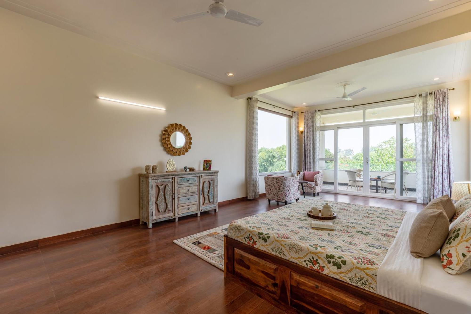Alaya Stays Raga 2Bhk Farmstay With An Entertainment Lounge Sohna Bagian luar foto