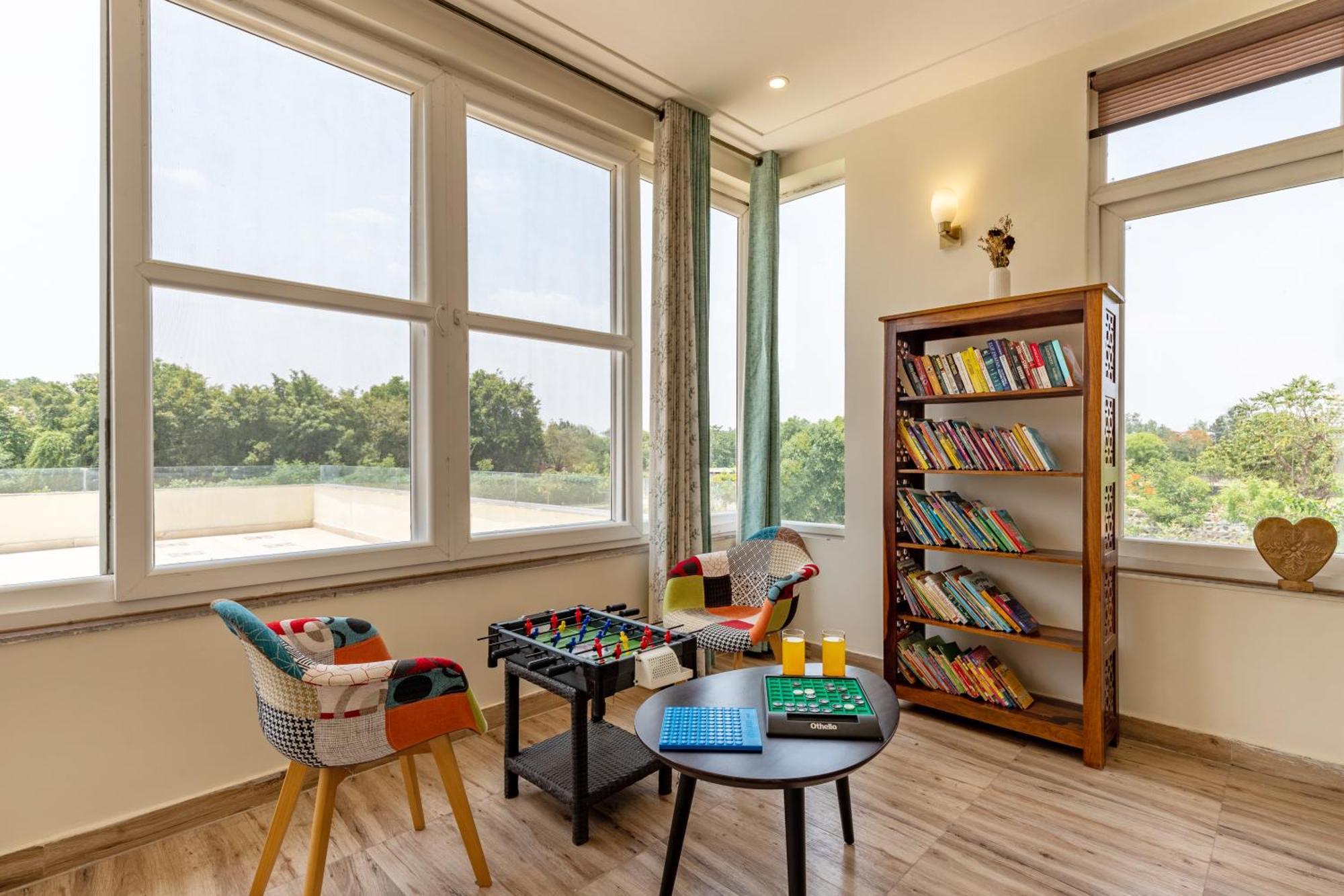 Alaya Stays Raga 2Bhk Farmstay With An Entertainment Lounge Sohna Bagian luar foto