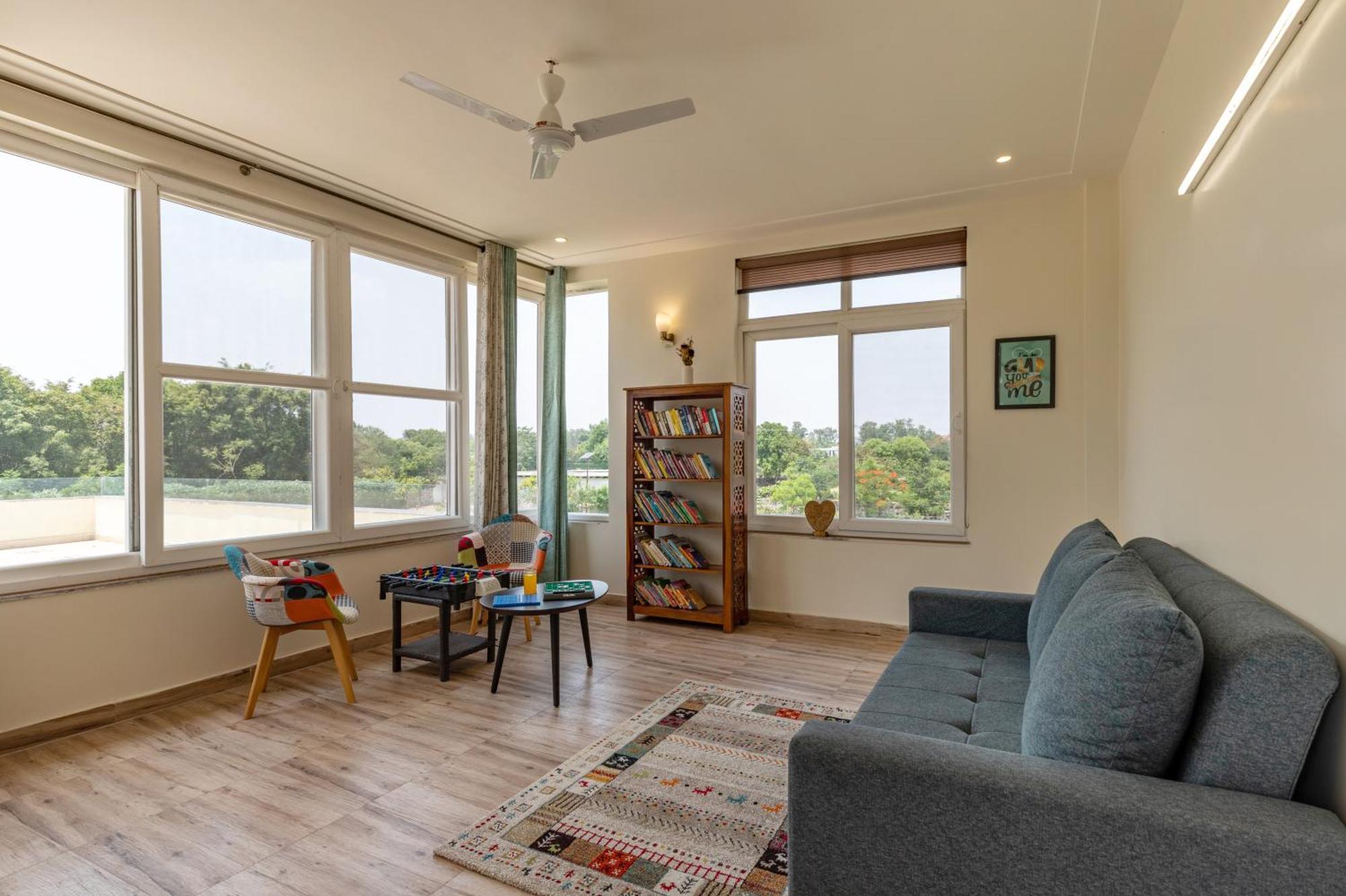 Alaya Stays Raga 2Bhk Farmstay With An Entertainment Lounge Sohna Bagian luar foto